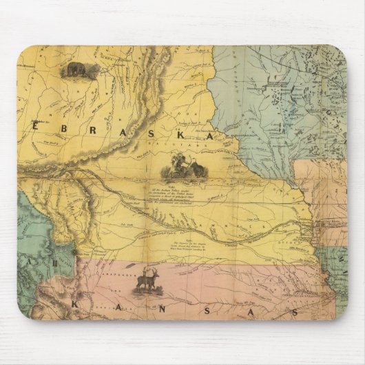 Nebraska en Kansas 2 Muismat (Voorkant)