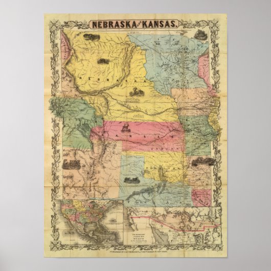 Nebraska en Kansas 2 Poster (Voorkant)