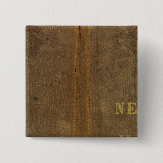 Nebraska en Kansas 4 Vierkante Button 5,1 Cm (Voorkant)