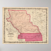 Nebraska en Kansas Poster (Voorkant)