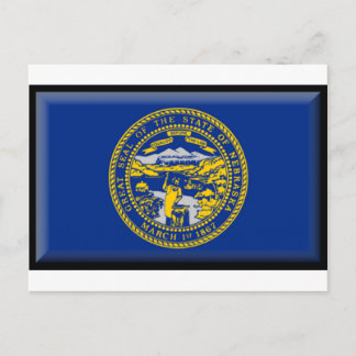 Nebraska Flag Briefkaart