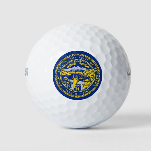 NEBRASKA FLAG GOLFBALLEN (Voorkant)