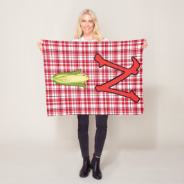 Nebraska Fleece Blanket, Baby Deken