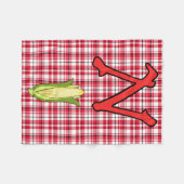 Nebraska Fleece Blanket, Baby Deken (Voorkant (Horizontaal))