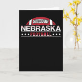 Nebraska Football Kaart (Gele Bloem)
