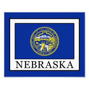 Nebraska Foto Afdruk