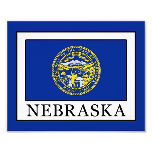 Nebraska Foto Afdruk (Voorkant)