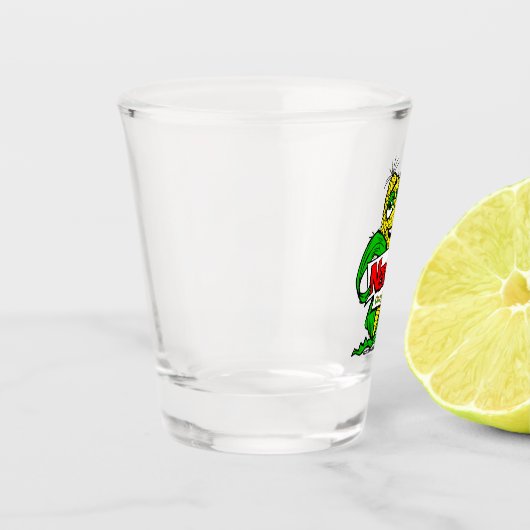 Nebraska Funny Cartoon maïskolf Shot Glas (Links)