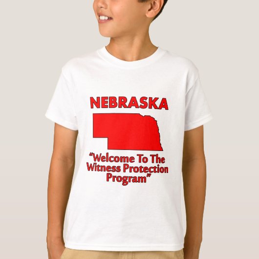 Nebraska - Getuigenbeschermingsprogramma T-shirt (Voorkant)