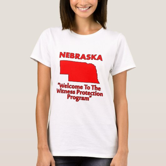Nebraska - Getuigenbeschermingsprogramma T-shirt (Voorkant)