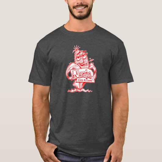 Nebraska Gezellig en Corny T-shirt (Voorkant)