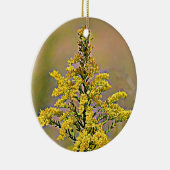 Nebraska Goldenrod Keramisch Ornament (Rechts)