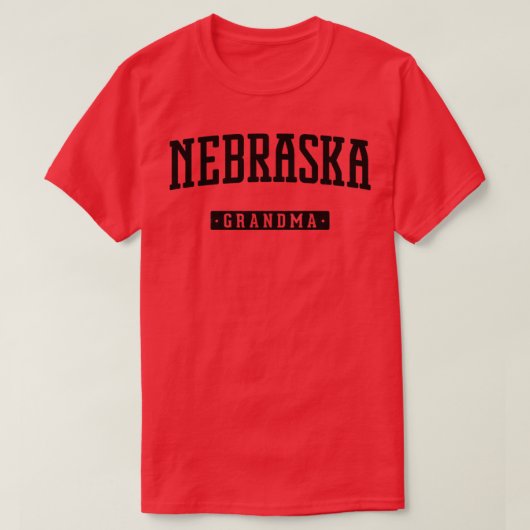 Nebraska Grandma 1 T-shirt (Design voorkant)