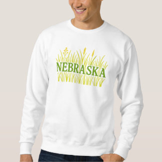 Nebraska Grassland Typografie | Rustic Tallgrass Trui