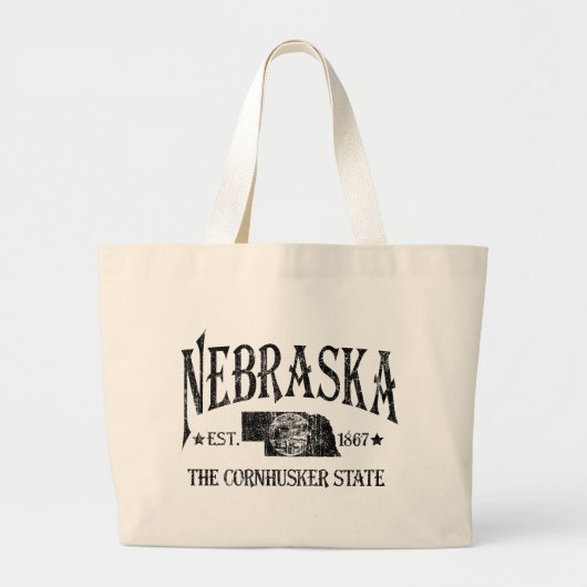 Nebraska Grote Tote Bag (Voorkant)