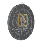 Nebraska Haymakers Dart Board Dartbord (Voorkant Links)