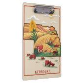 Nebraska Heartland Boerderij Scène Klembord (Rechts)
