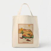  Nebraska Heartland Boerderij Scène Tote Bag (Voorkant)