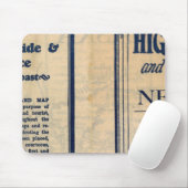 Nebraska Highway Map Muismat (Met muis)