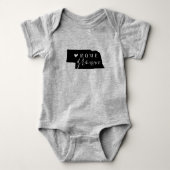 Nebraska Home Grown State T-shirt (Voorkant)