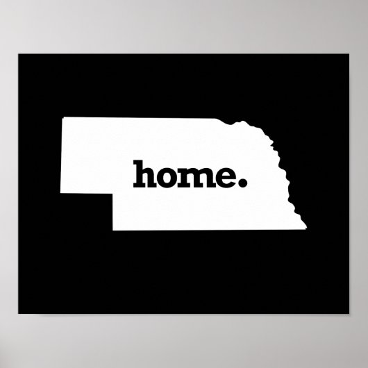 NEBRASKA HOME STATE -.png Poster (Voorkant)
