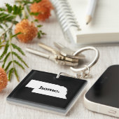 NEBRASKA HOME STATE -.png Sleutelhanger (Voorkant Rechts)