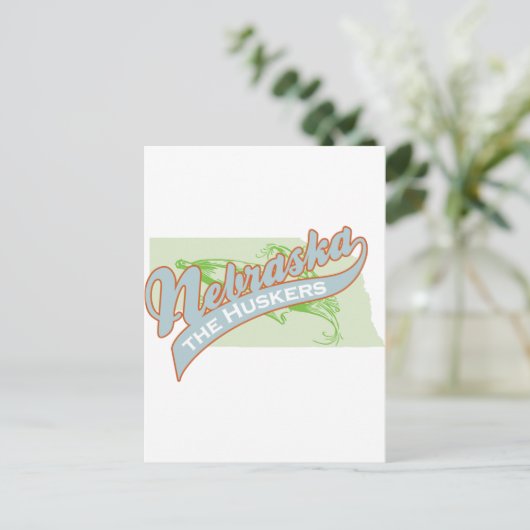 NEBRASKA HUSKERS BRIEFKAART (Staand voorkant)