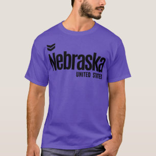 Nebraska in de Verenigde Staten T-shirt