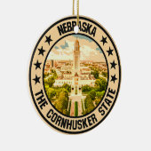 Nebraska Keramisch Ornament (Rechts)