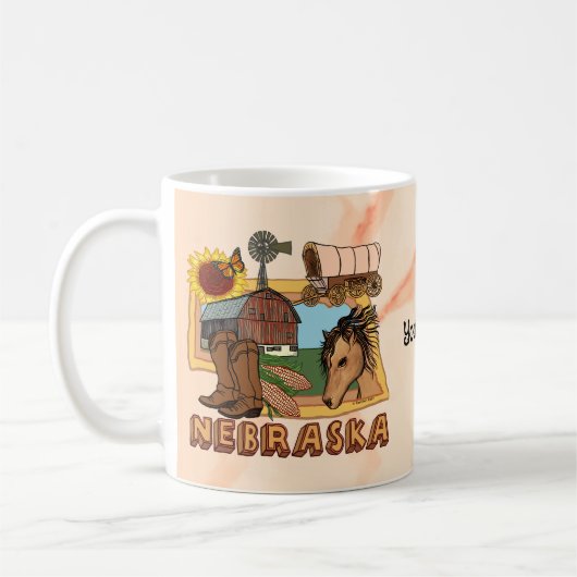 Nebraska Koffiemok (Links)