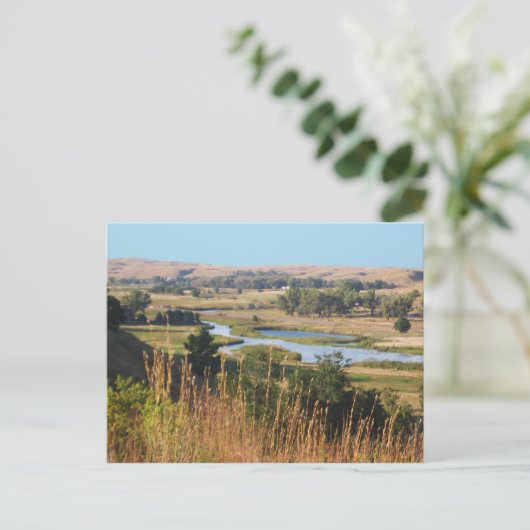 Nebraska Landscape Briefkaart (Staand voorkant)