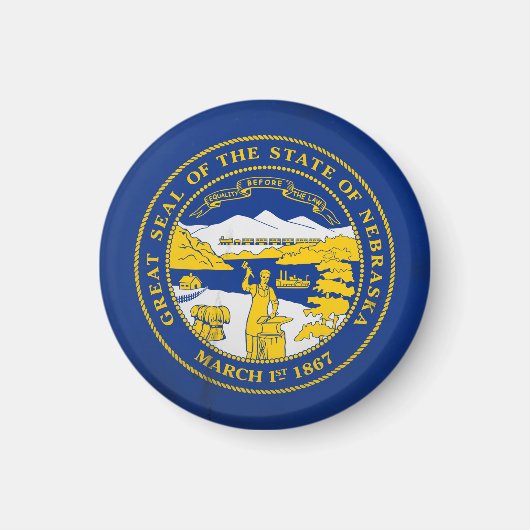 Nebraska Magneet (Voorkant)