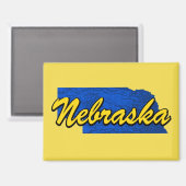 Nebraska Magneet (Voorkant / Achterkant)