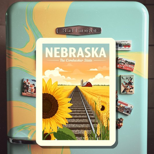  Nebraska Magneet