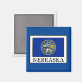 Nebraska Magneet (Voorkant / Achterkant)