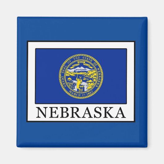 Nebraska Magneet (Voorkant)