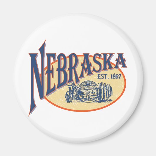 Nebraska Magneet (Voorkant)