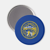 Nebraska Magnet (Voorkant / Achterkant)