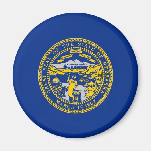 Nebraska Magnet (Voorkant)