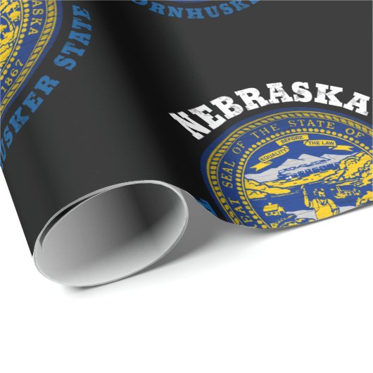 NEBRASKA MAÏSKOLVER STAATSVLAG CADEAUPAPIER (Rol Hoek)