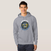 NEBRASKA MAÏSKOLVER STAATSVLAG HOODIE (Voorkant volledig)
