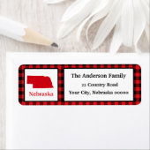 Nebraska Map Buffalo Pset Return Label (Insitu)