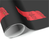 NEBRASKA MAP CADEAUPAPIER (Rol Hoek)