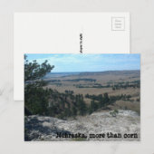 Nebraska, meer dan maïs briefkaart (Voorkant / Achterkant)