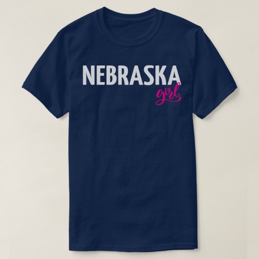 Nebraska Meisje 2 T-shirt (Design voorkant)