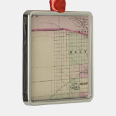 Nebraska Metalen Ornament (Rechts)