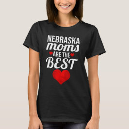 Nebraska Moms zijn de beste molen T-shirt