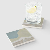 Nebraska naar Kansas Keramische Tegel Stenen Onderzetter (Zijkant)