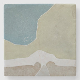 Nebraska naar Kansas Stenen Onderzetter