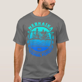 Nebraska National Forest Nebraska State Natuur Lan T-shirt